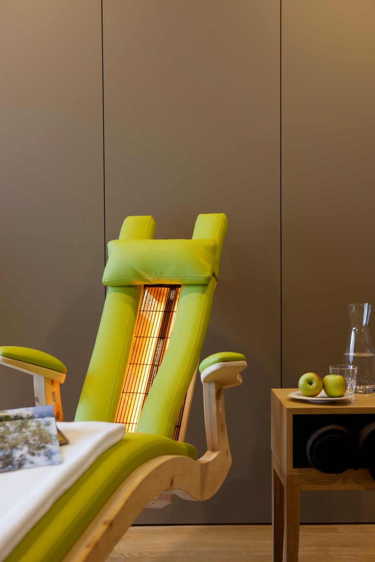 Infrarotliege, Hotel am Garnmarkt