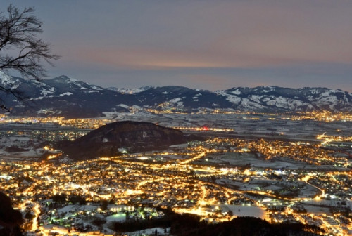 Götzis im Winter